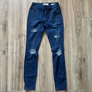 PacSun Distressed Dark Wash Jeans